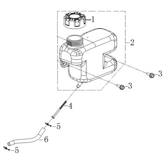 Топливный бак Champion BC4401